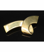 TIFFANY &amp; CO. 18K GOLD - Vintage Paloma Picasso Twisted Brooch Pin - GB148 - $1,751.80