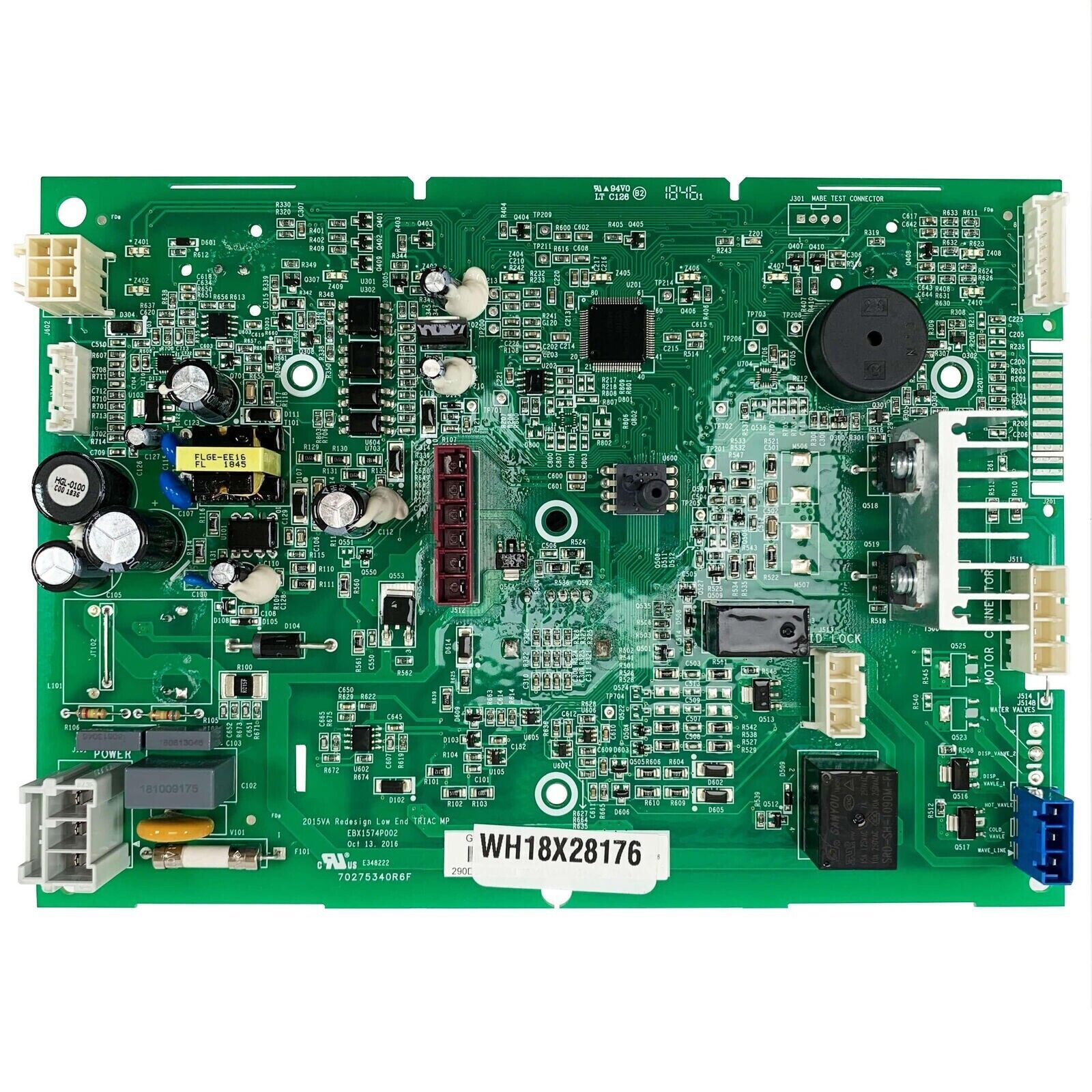 OEM Main Control Board w/Instructions For GE GTW460ASJ7WW GTW460ASJ9WW