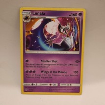 Pokemon Lunala SM Guardians Rising 61/145 Rare TCG Stage 2 Psychic - £1.10 GBP