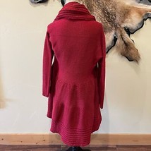 Ravel Red Flared Cardigan Sweater - £25.73 GBP