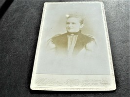 Victorian Young Women-1890&#39;s Cabinet Photo by Miller Co., Ashland, Pennsylvania. - £5.87 GBP