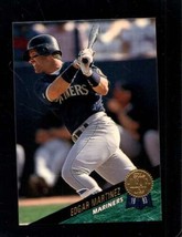 1993 Leaf #386 Edgar Martinez Nmmt Mariners Hof *X94124 - £2.56 GBP