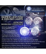 Blue LED Driving Lamps Fog Light kit for Honda Gold Wing Goldwing GL1500 - £84.53 GBP