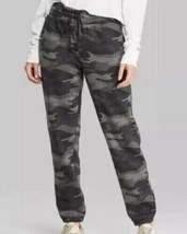 Wild Fable Women&#39;s Camo Pants Fleece Lined Jogger Size M Stretch Pull On... - £9.71 GBP