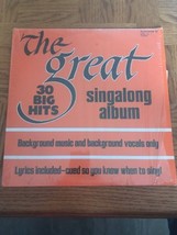 The Great 30 Big Hits Singalong Album - £24.80 GBP