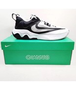 Nike Giannis Immortality 3 Shoes Mens Size 9 White Black Basketball  DZ7... - $102.24 CAD