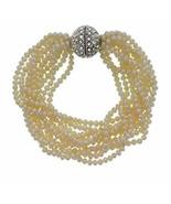 Women&#39;s White beads Bracelet - $5.90