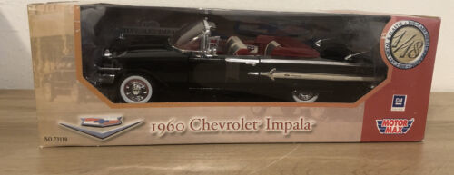 Vtg New  Motor Max 1960 Chevrolet  Impala N.73110  Die Cast 1/18  Metal   A3 - $117.60