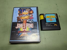 James Pond 2 Codename Robocod Sega Genesis Cartridge and Case - $13.49