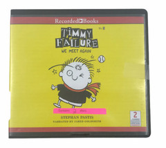 Timmy Failure We Meet Again Audio Book 2 Discs Stephan Pastis - £11.95 GBP