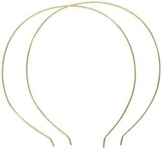 Caravan Thin Gold Silver Headband Pair - £14.36 GBP
