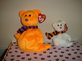 Ty Beanie Baby Shivers And Halloweenie Quivers - $20.99