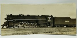 Wabash # 2910 Locomotive Vintage Photo 11&quot;x 4 .5&quot; Railroad Train Photograph  - £12.59 GBP