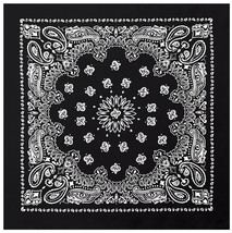 Rothco Jumbo Trainmen Paisley Bandana Cotton XL Headwrap Face Cover 27” ... - $9.52