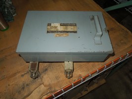 Westinghouse COP-361 S#373D878G04 30A 3ph 3w 600V Fusible Cover Operated... - $250.00