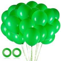 100Pcs Green Balloons, 12 Inch Green Latex Party Balloons Helium Quality For Par - £12.86 GBP