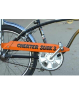 1 Sticker - Black CHEATER SLICK 3 Bicycle DECAL fits Huffy Muscle Bike - £15.69 GBP