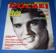 Elvis Presley Pulse Magazine Vintage 1992 Indigo Girls Mary-Chapin Carpenter - £23.94 GBP
