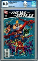 George Perez Pedigree Copy ~ CGC 8.0 Brave Bold #12 Cover Art Wonder Woman JLA - £79.63 GBP