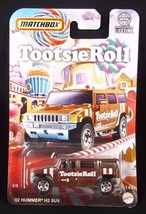 Matchbox Candy Cars Tootsie Roll &#39;02 Hummer H2 Suv 3/6 New 2024 - £4.65 GBP