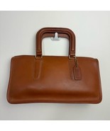 Vintage Coach No. 9425 Slim Satchel Compact Tan Leather - $400.00