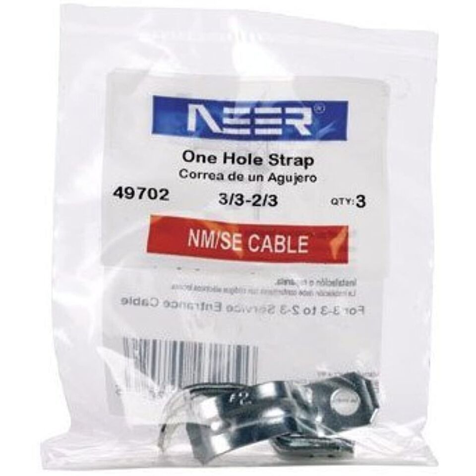 One Hole Service Cable Strap (49702) - $15.75
