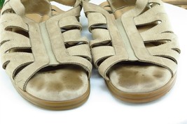 BeautiFeel Sz 40 M Brown Gladiator Leather Women Sandals - £13.49 GBP