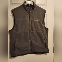 Timberland men XL full zip down green vest - $19.79