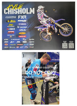 Kyle Chisholm supercross motocross signed 18x12 Poster COA proof autographed - £79.12 GBP