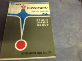 1965 Toyota Crown Rs Series Chassis Group Service Shop Repair Manual Oem 65 Rare - $70.72