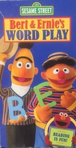 Sesame Street - Bert &amp; Ernie&#39;s Word Play [VHS] - £8.64 GBP