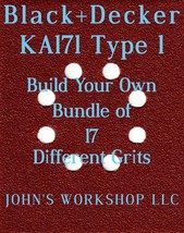 Build Your Own Bundle of Black+Decker KA171 Type 1 1/4 Sheet No-Slip Sandpaper - $0.99
