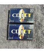 Sony CD-IT 90min Slide Case Cassette Tape 2-Pack High Bias Brand New - $15.83
