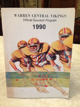 VICKSBURG Warren Central Vikings v Natchez vtg football program 1990 Hig... - $16.83