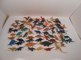 Lot of 68 Miniature Dinosaurs - $20.33