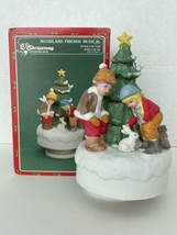 Woodland Friends Musical Christmas Around The World 1988 House of Lloyd - $12.59