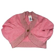 Gymboree 3T Pink Star of the Show Shrug Sweater Pink Sparkly - $262.83 MXN