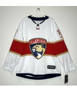 Fanatics Men&#39;s Florida Panthers NHL Breakaway Licensed Jersey White Larg... - $109.99