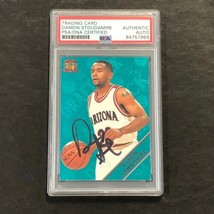 1995 Pacific Prism Draft Picks #23 Damon Stoudamire Signed Card Auto Psa Slabbed - £55.07 GBP