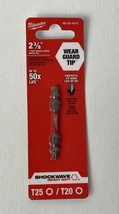 Milwaukee 48-32-4313 SHOCKWAVE T20/T25 Impact Double Ended Bit - £7.93 GBP