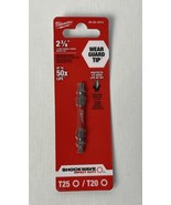 Milwaukee 48-32-4313 SHOCKWAVE T20/T25 Impact Double Ended Bit - $10.44