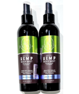 2 Pack Serenata Hemp Body Mist Seed Oil And Aloe Extract Life&#39;s A Dream 8oz - £18.76 GBP