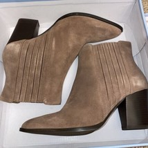 Seychelles Fare Suede Ankle Boots, Women&#39;s Size 7.5 M, Brown MSRP $149 - £31.96 GBP