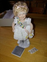 DANBURY MINT &quot;BABY TAKE A BOW&quot; VTG SHIRLEY TEMPLE DOLL-ORIGINAL BOX-DISP... - £38.44 GBP