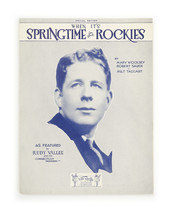 When It’s Springtime In The Rockies (1929) - Vintage Sheet Music - £15.62 GBP