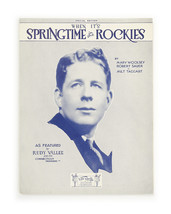 When It’s Springtime In The Rockies (1929) - Vintage Sheet Music - $23.20 CAD