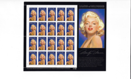 US Stamps/Postage/Sheets Sc #2967 Marilyn Monroe MNH F-VF OG FV $6.40 - £6.62 GBP