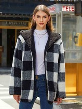 Stylish Two-Side Wear Hooded Coat for Women: Versatile Outerwear Choice - £29.90 GBP