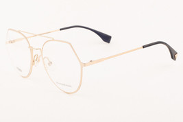 FENDI FF 0329 J5G Gold Eyeglasses 329 53mm - £120.36 GBP
