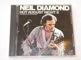 Hot August Night II Recorded Live in Concert by Neil Diamond CD 1987 x - £10.24 GBP